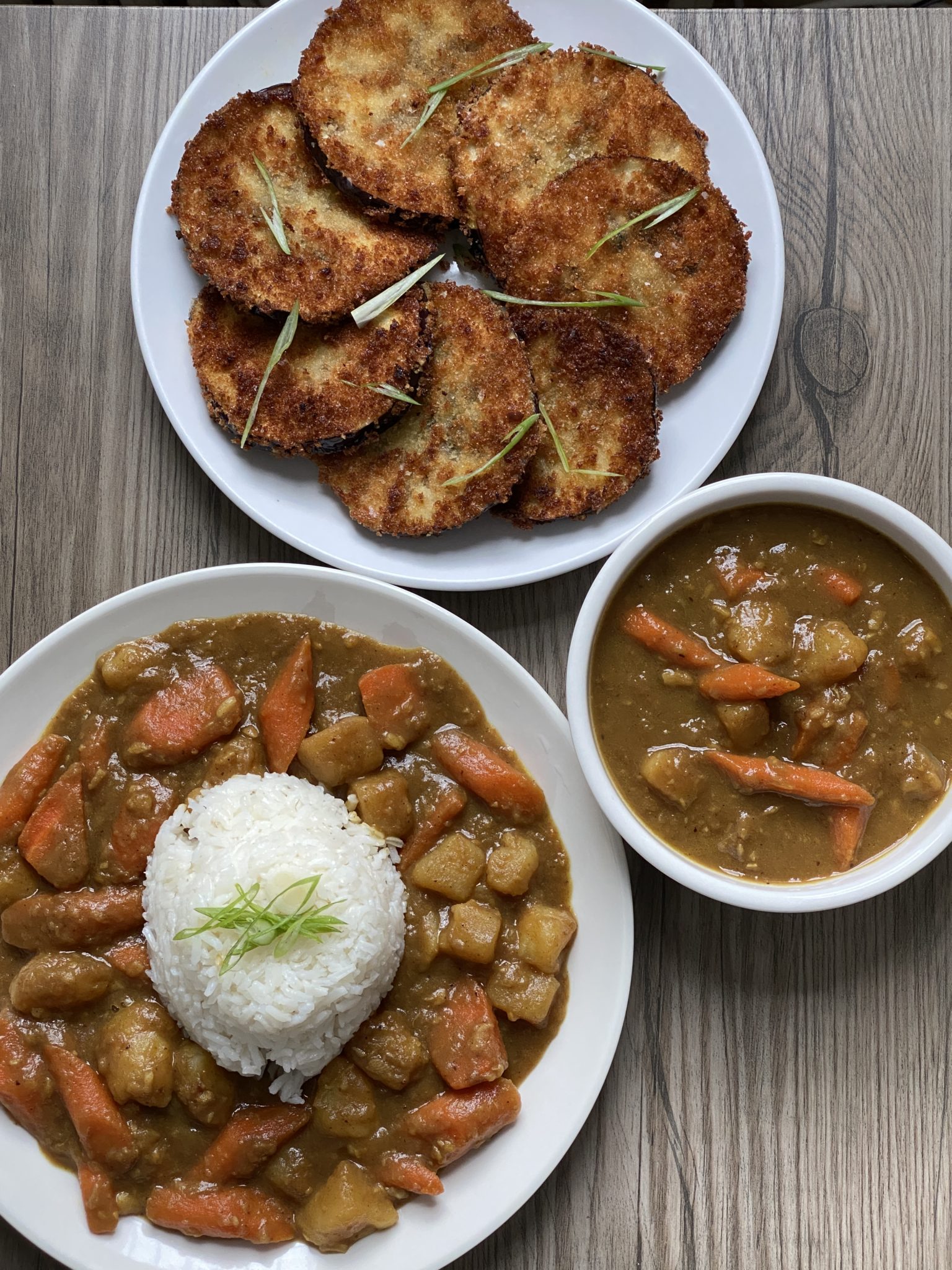 Japanese Food – Japanese Curry with Fried Eggplant – Reggie Soang